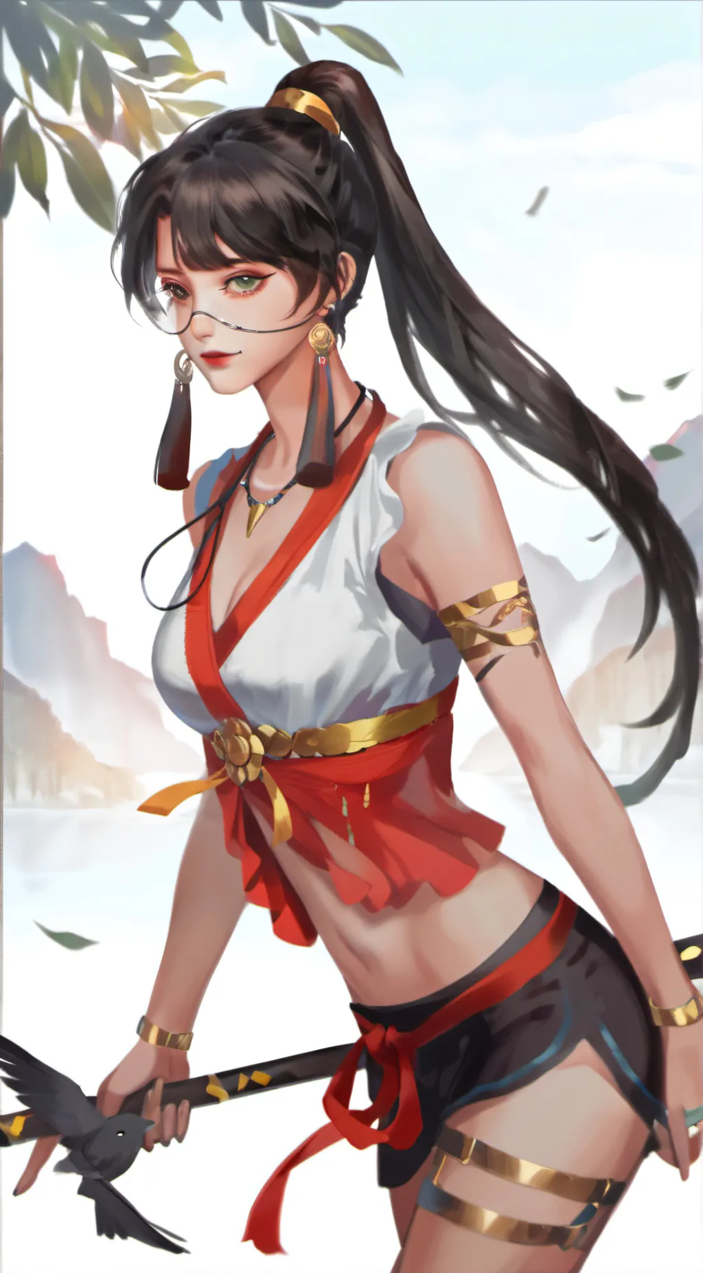 ai character: hi background