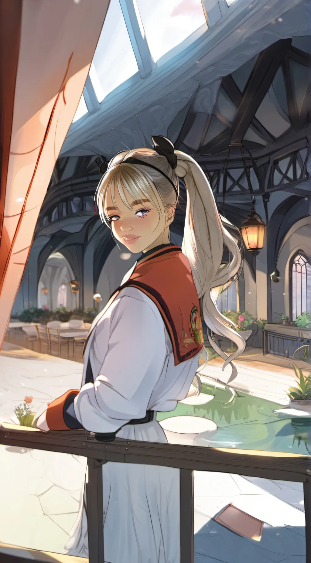 ai character: alexis background