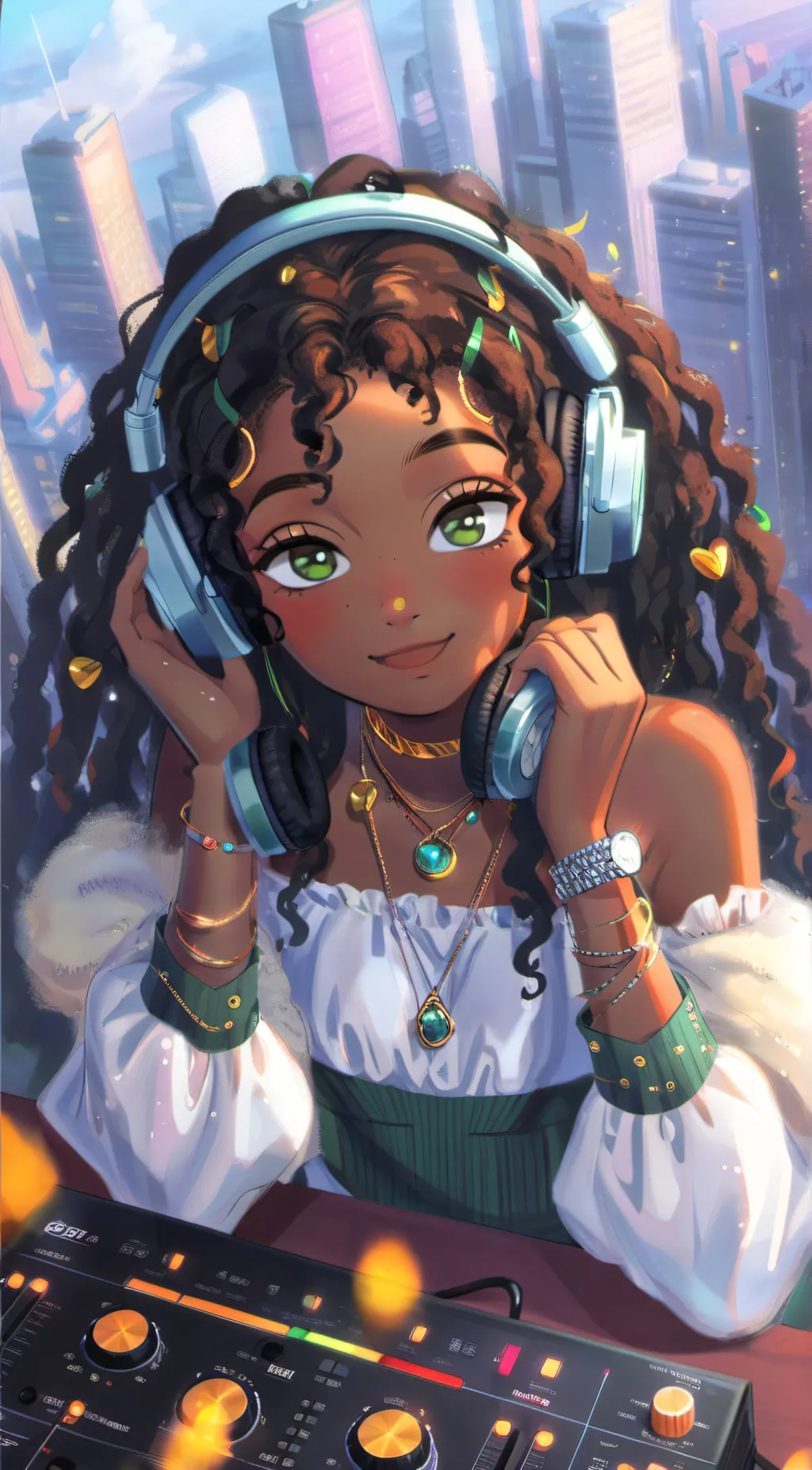 ai character: Kiki background