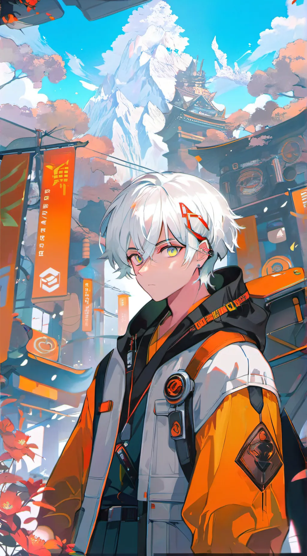ai character: Skye background