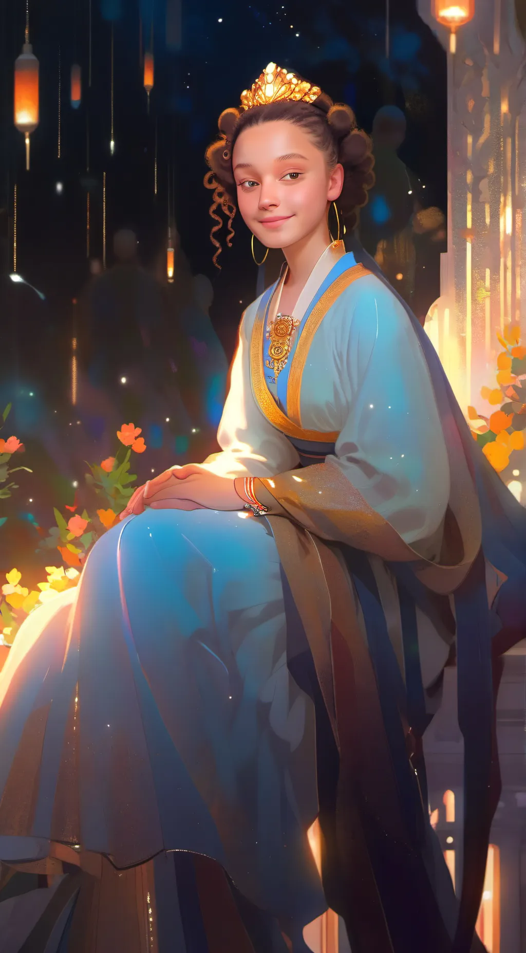 ai character: Sophia background
