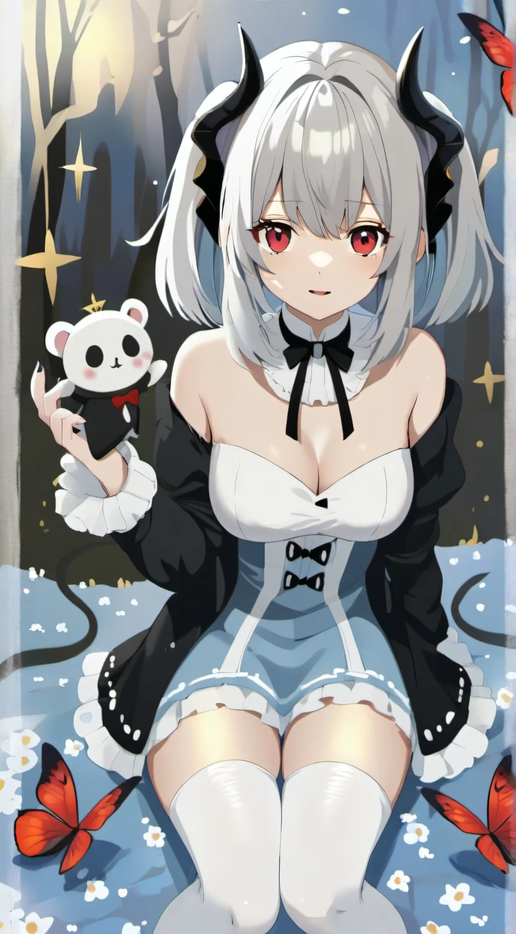 ai character: Inky background