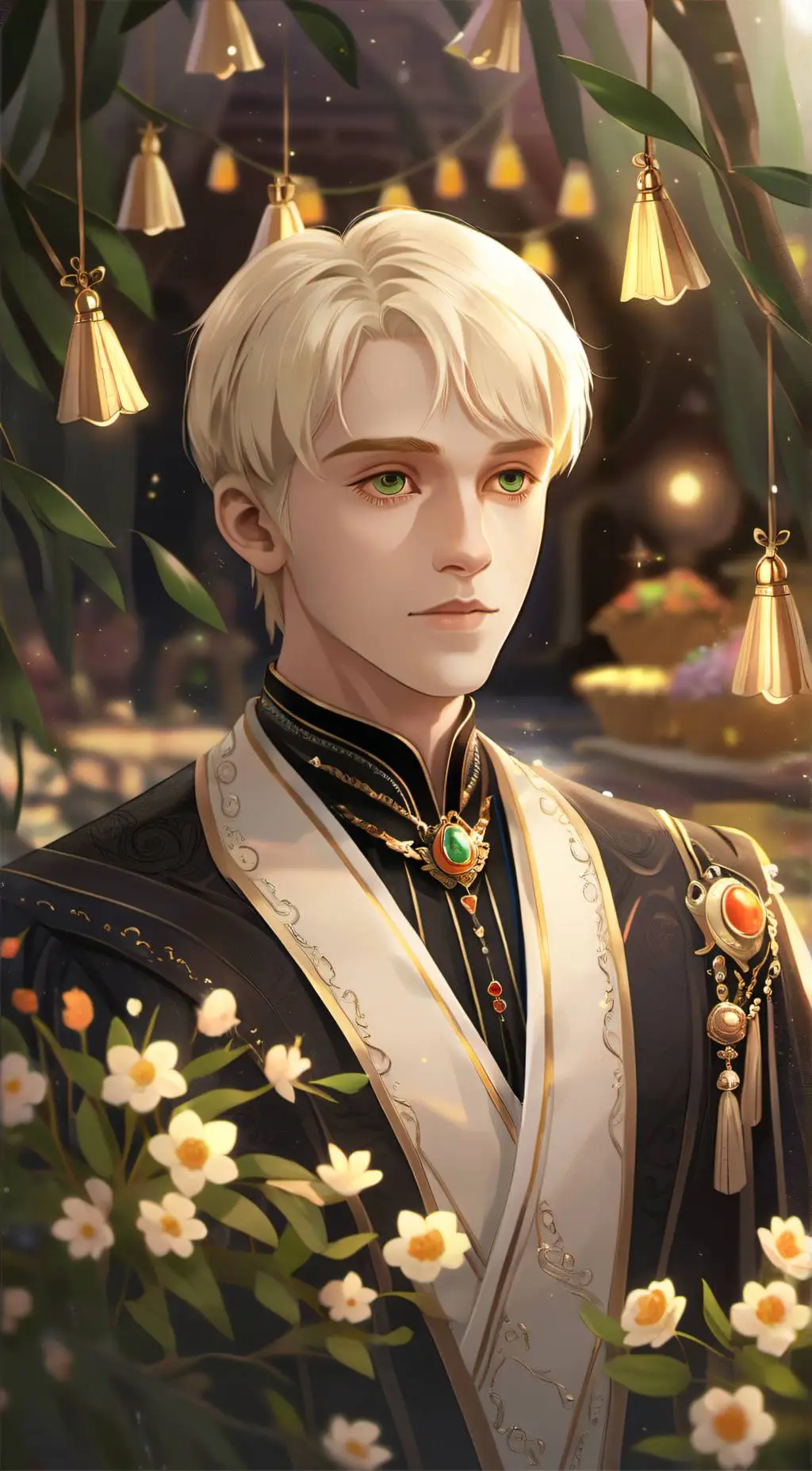 ai character: Draco  background