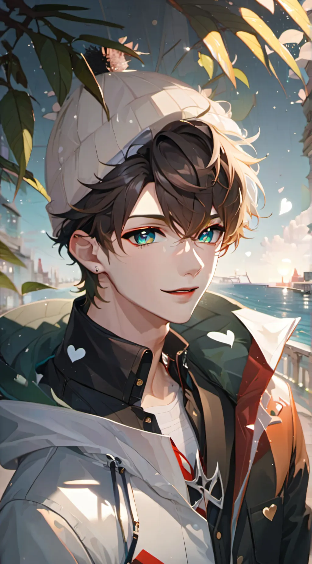 ai character:  Rare background
