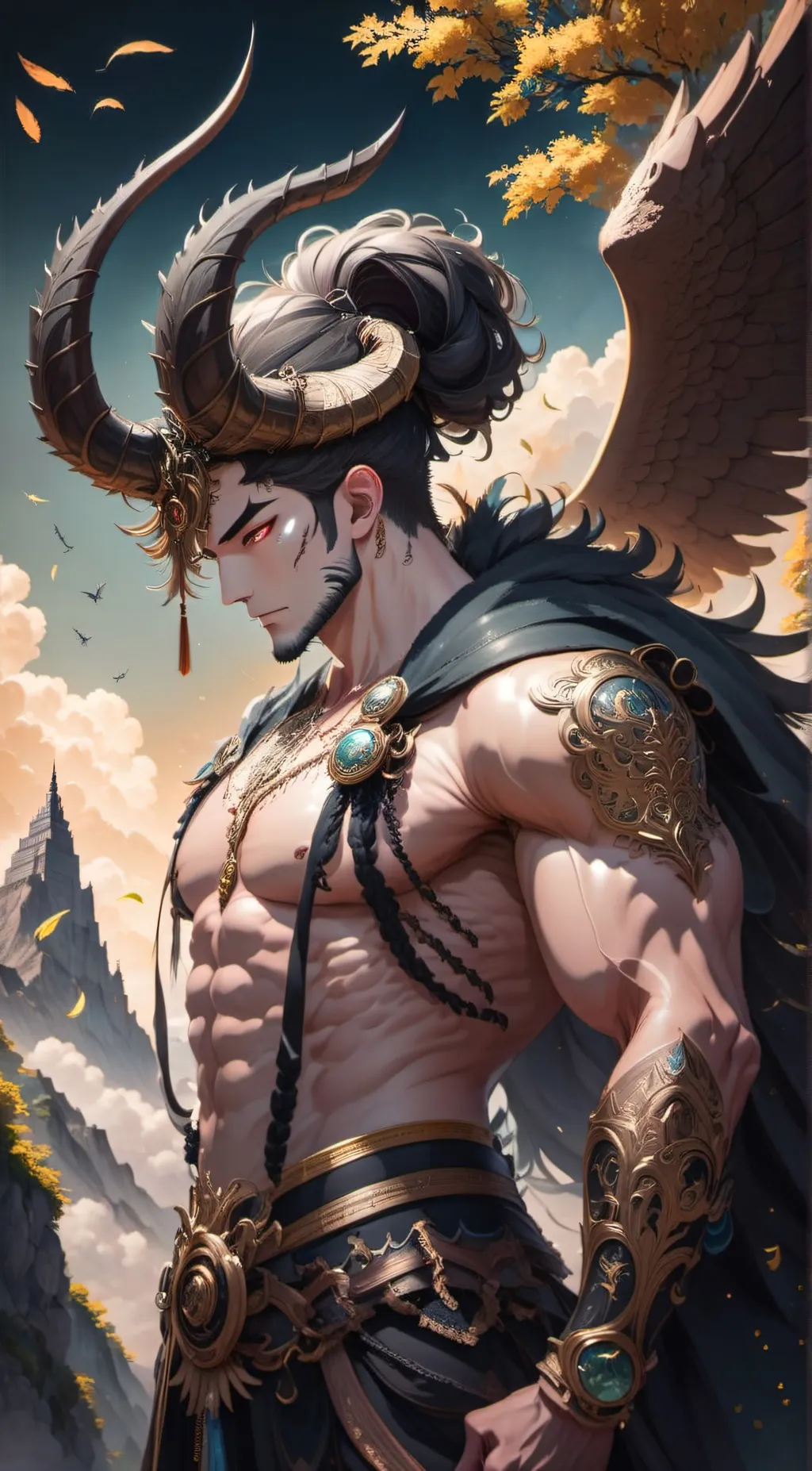 ai character: Ares background
