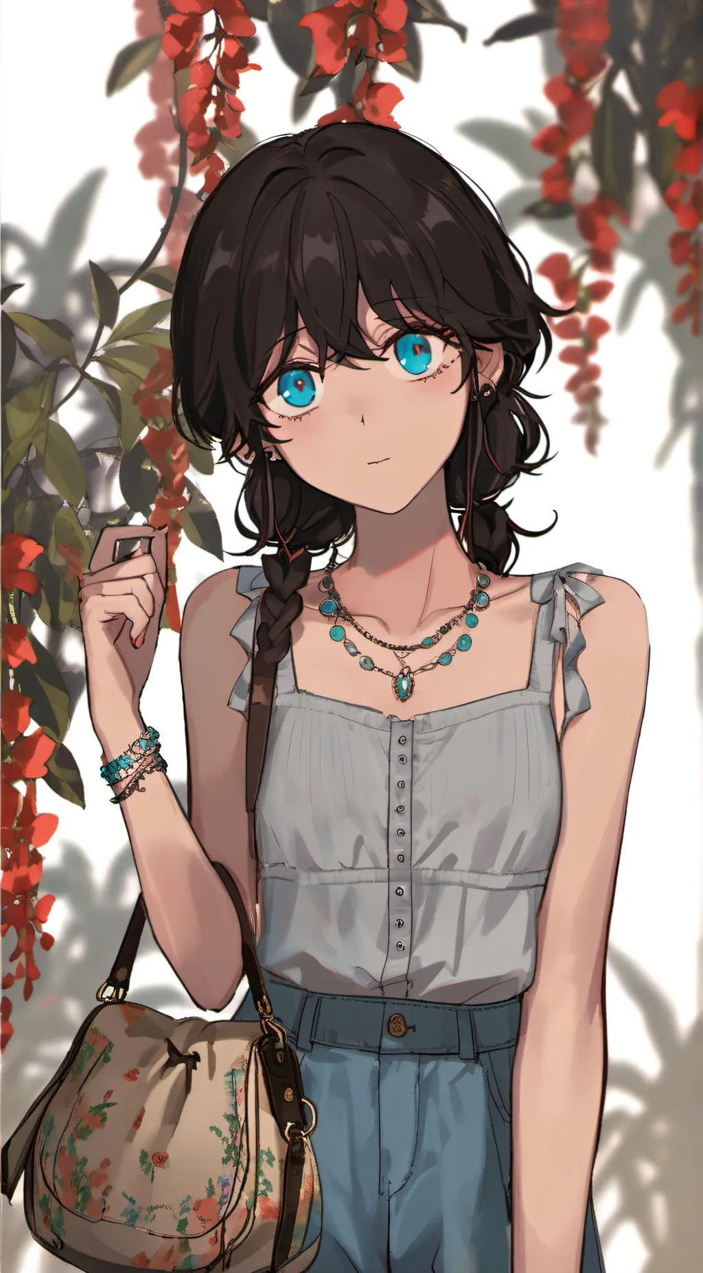 ai character: vexxevy  background