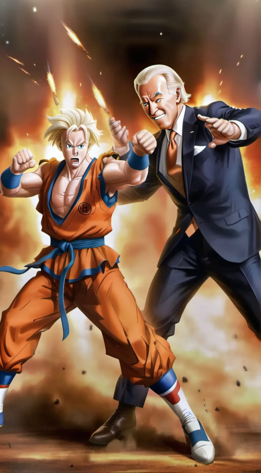 ai character: BIDEN BLAST background