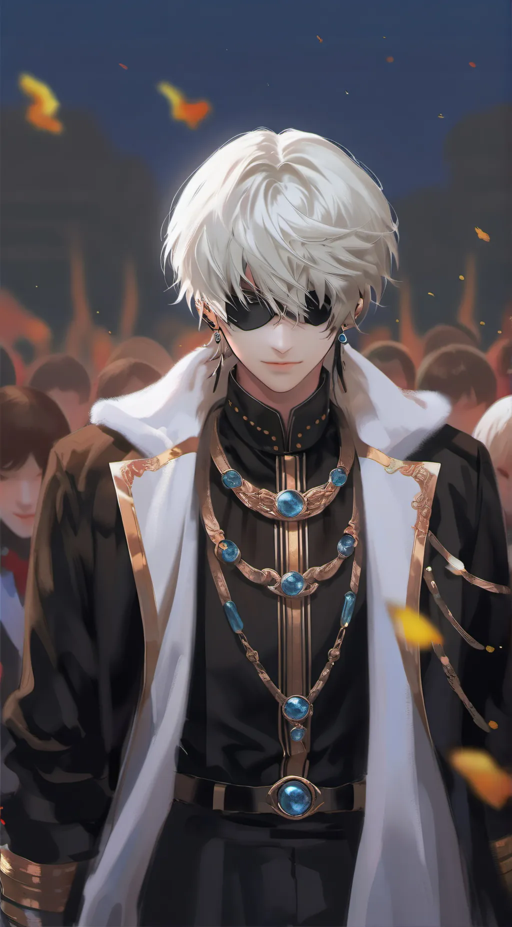 ai character: leo background