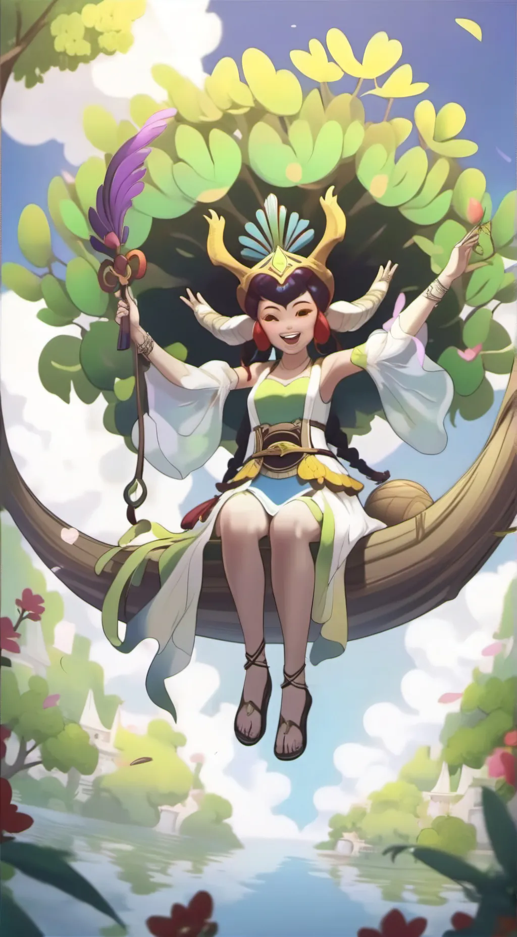 ai character: Ria background