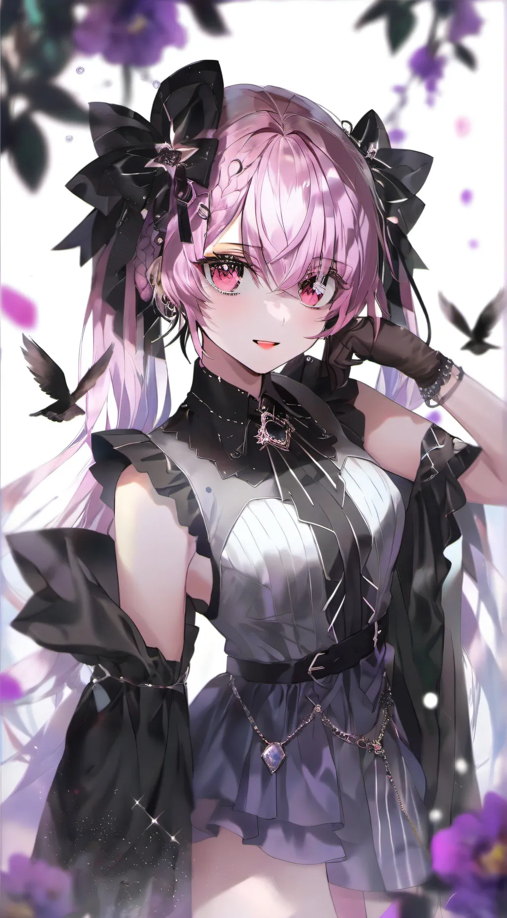 ai character: Rose background