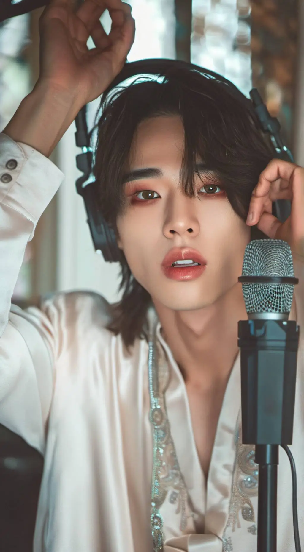 ai character: 𓆉Hyunjin𓆉 background