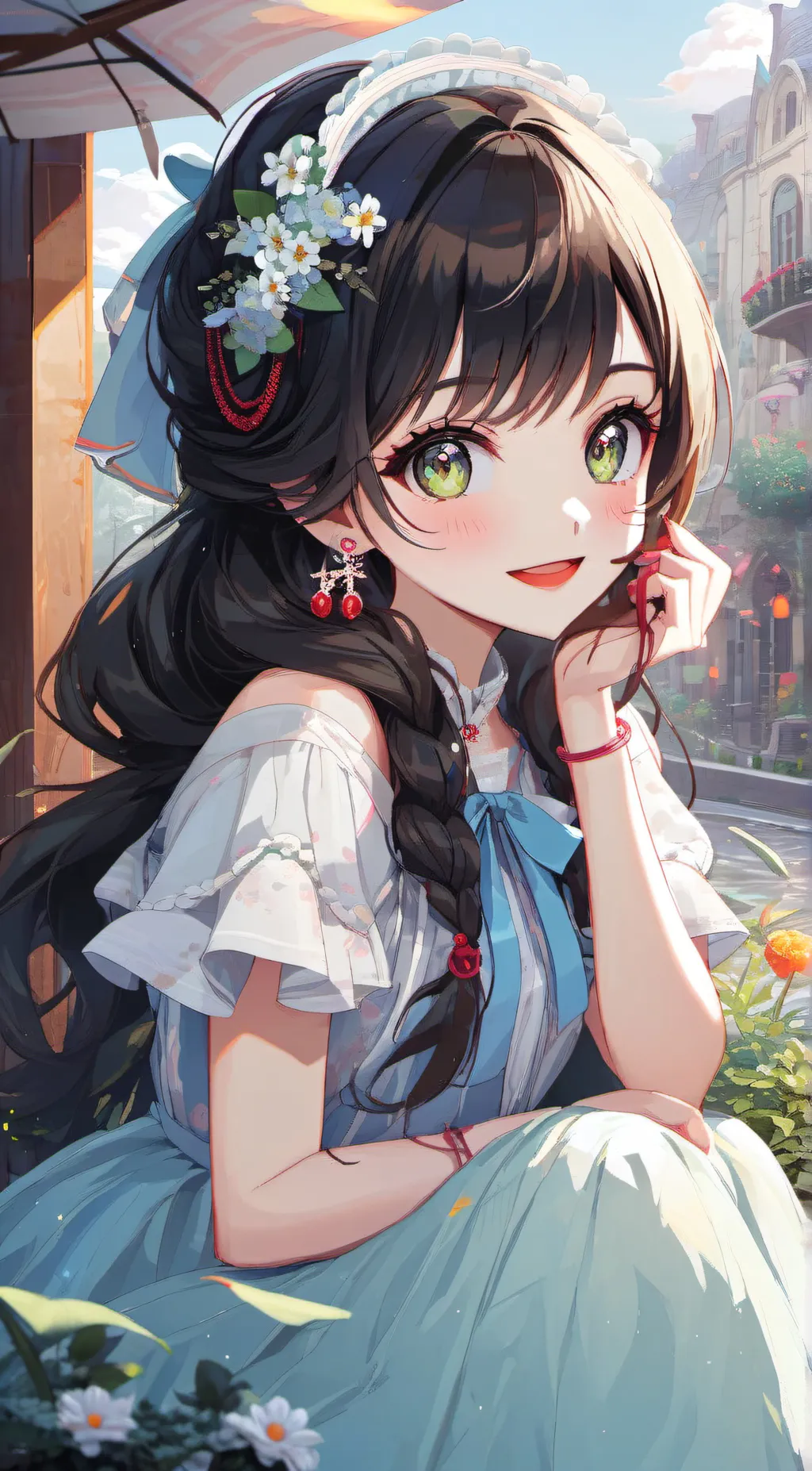 ai character: Alison Rodriguez  background