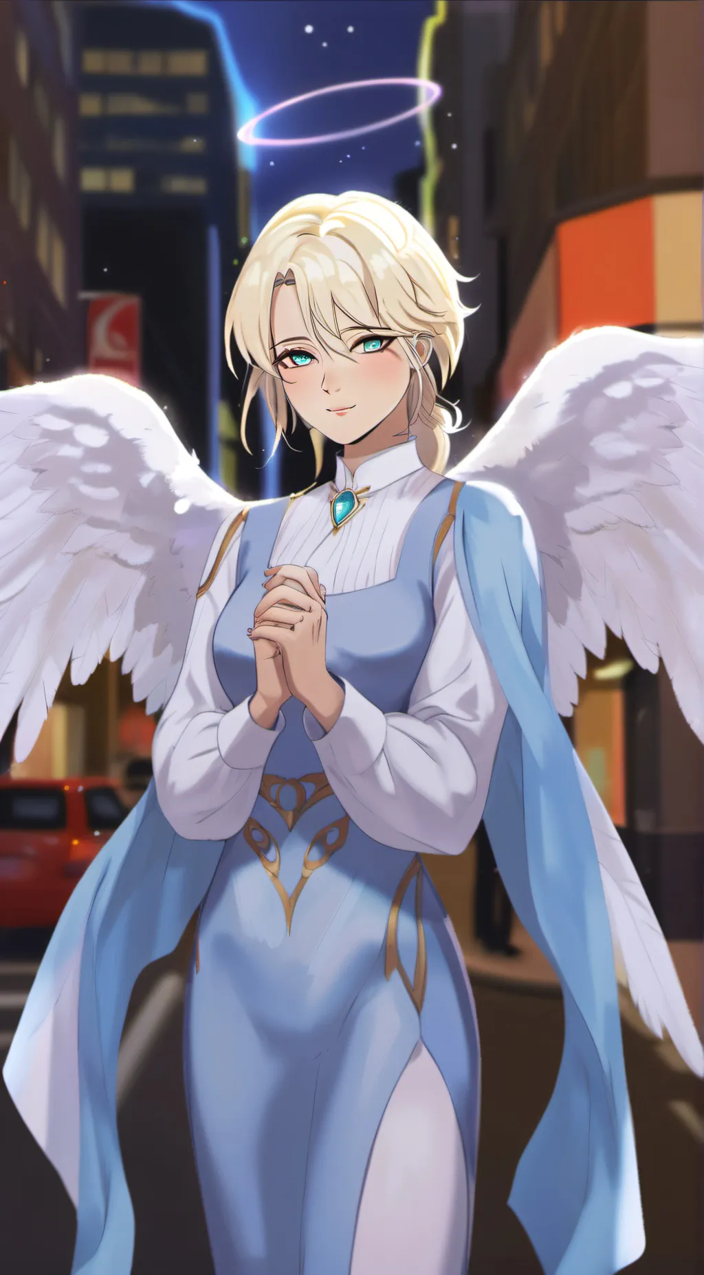 ai character: Serra background