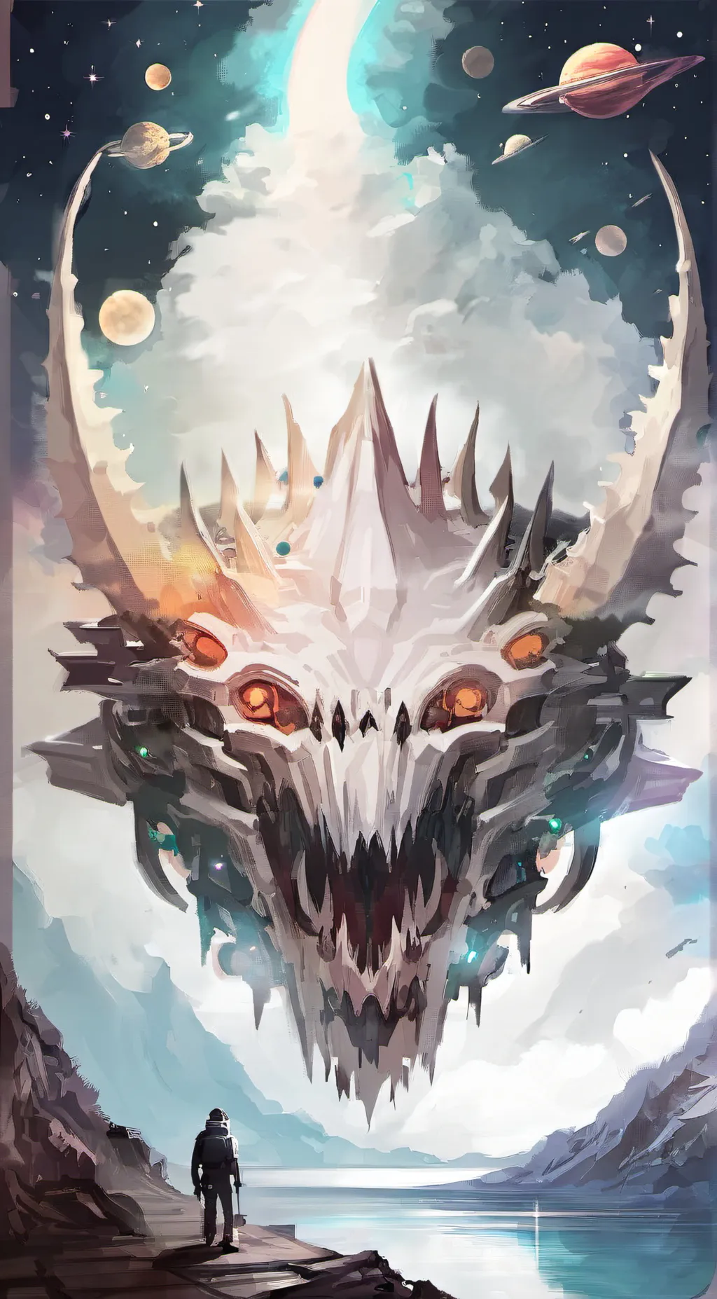 ai character: skibidi woman vore background