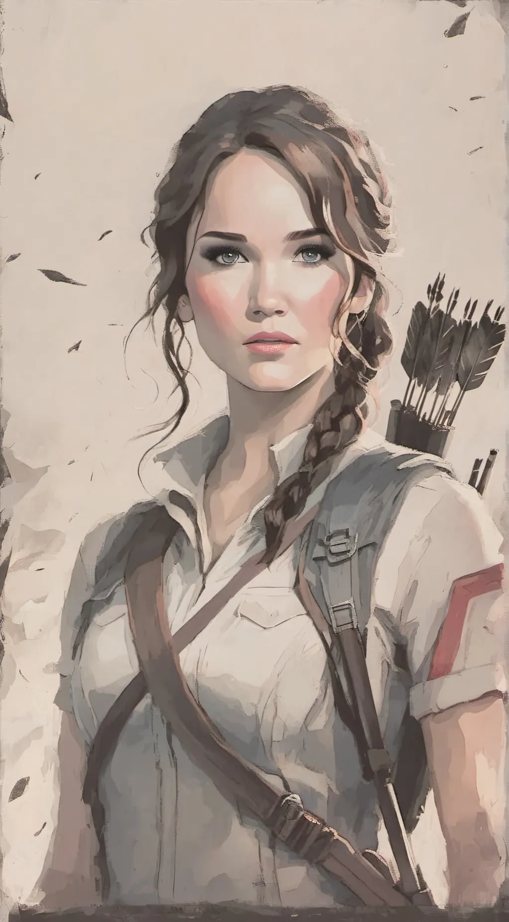 ai character: Katniss Everdeen background