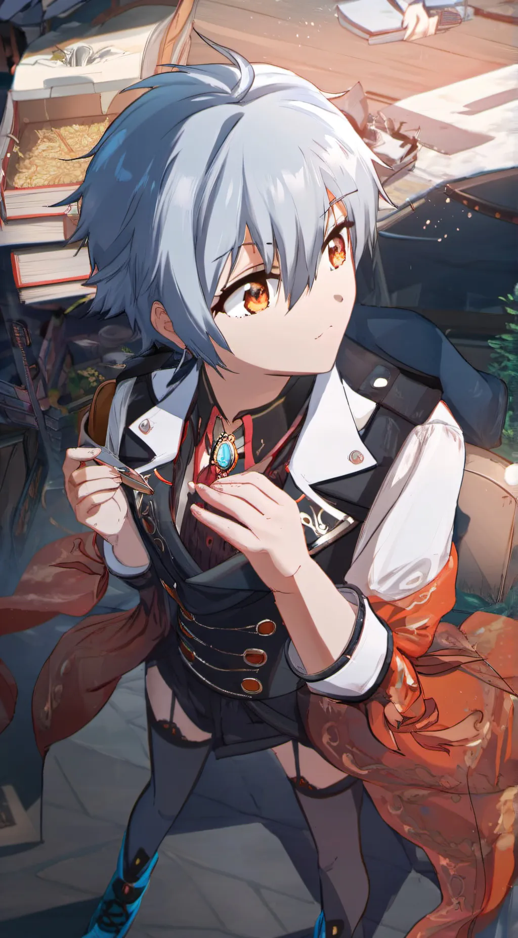 ai character: alto goldfield  background