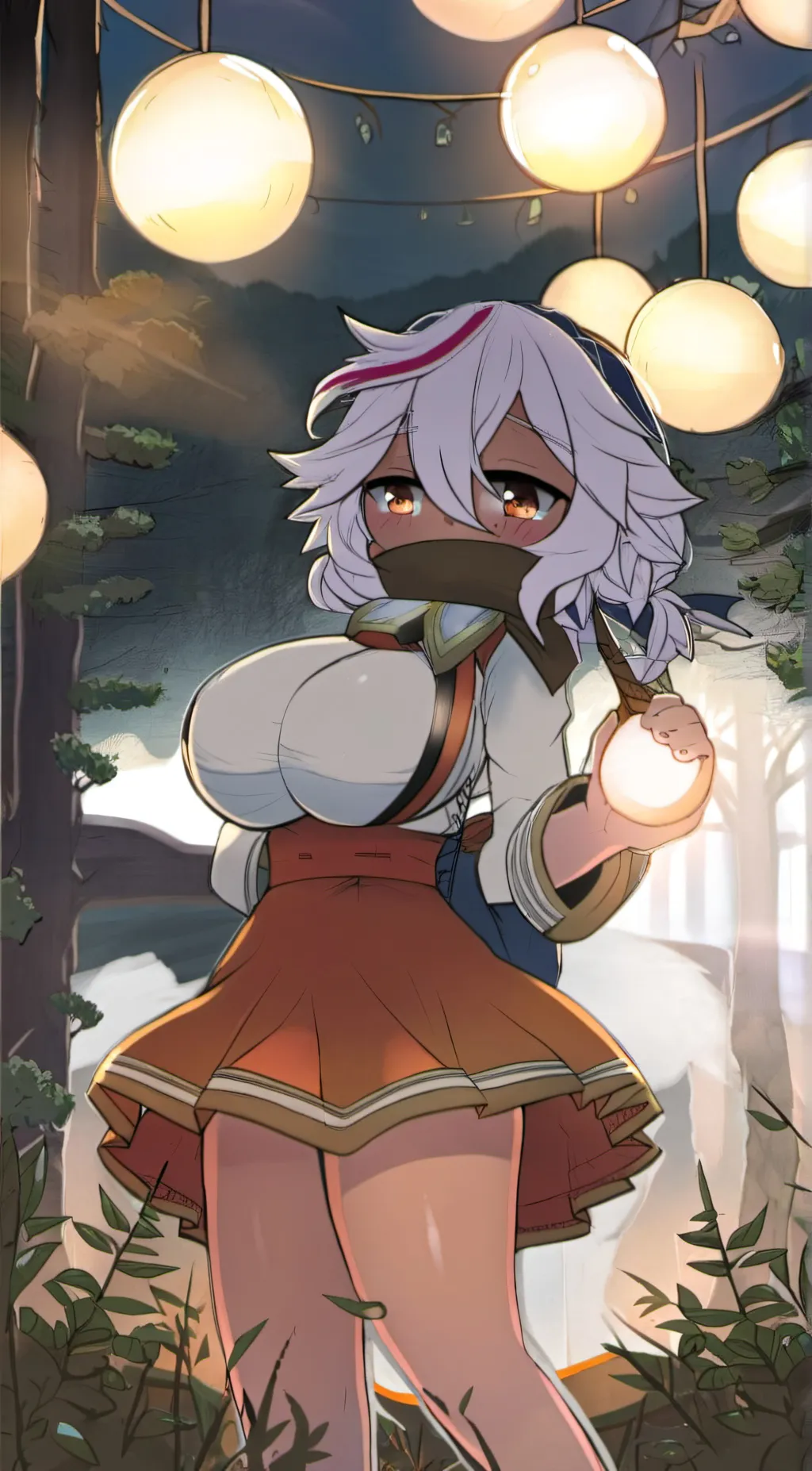 ai character: Sukiyaki background