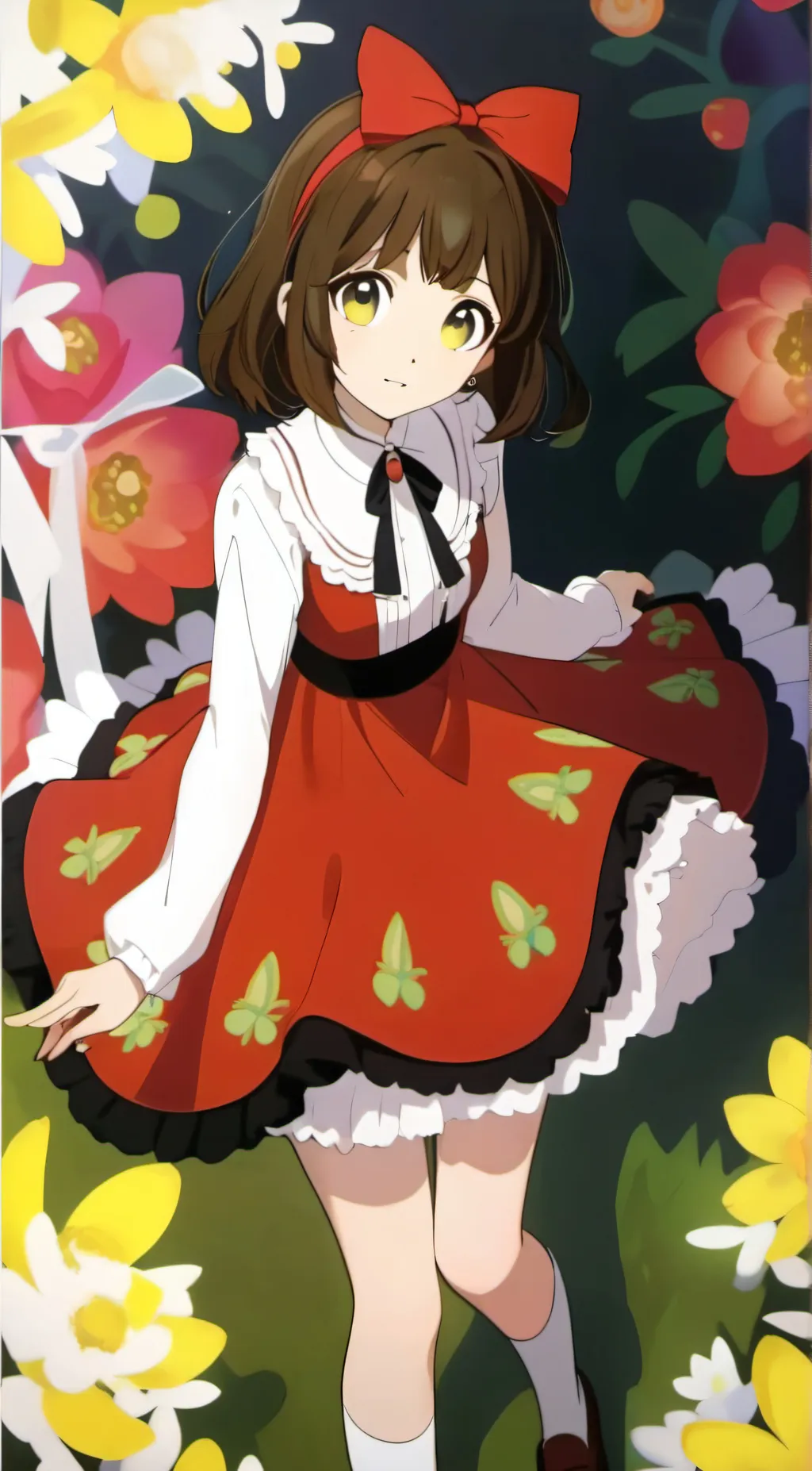 ai character: Rina tamaki background