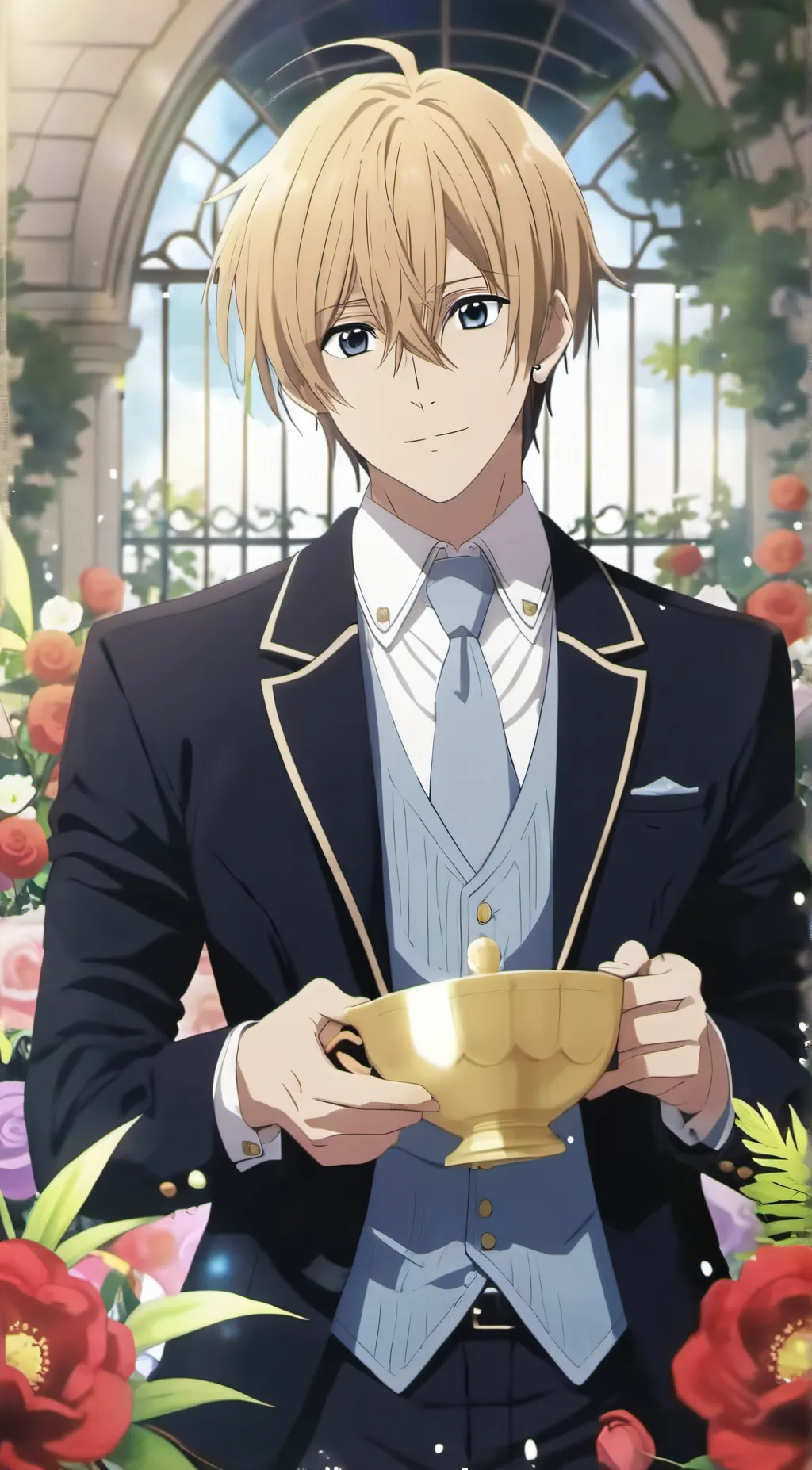 ai character: Tamaki Souh background