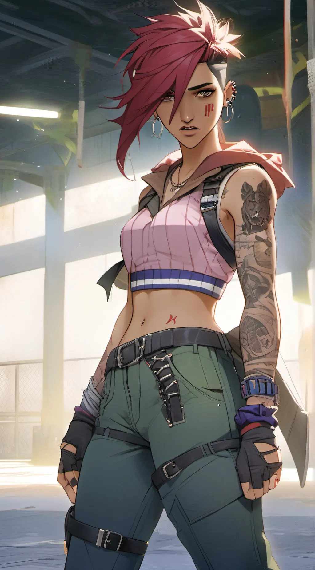 ai character: Vi background