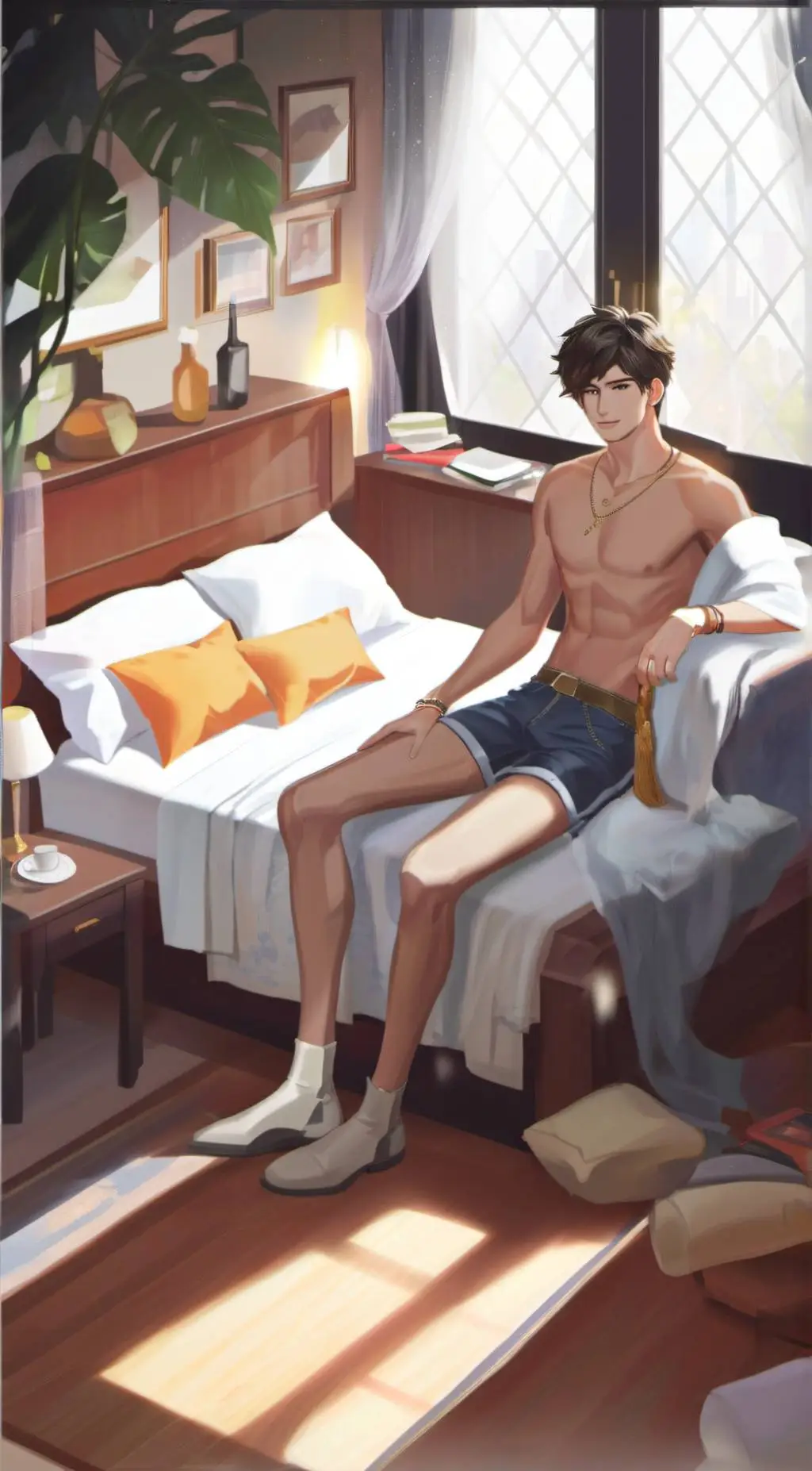ai character: Kyle background