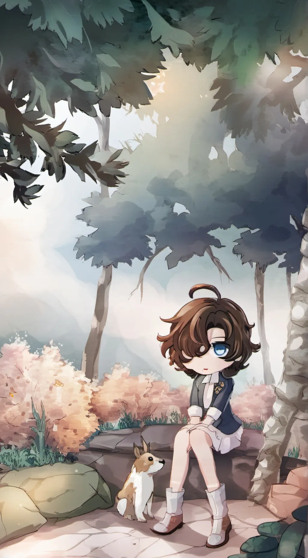 ai character: Amelia  background