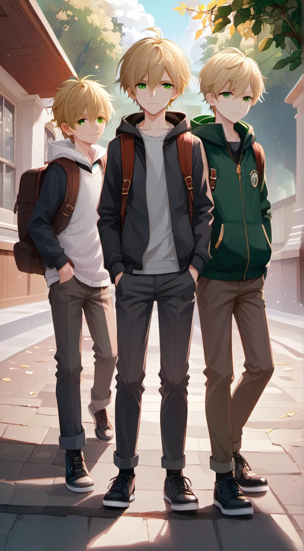 ai character: Luca,Lucas,Levi background