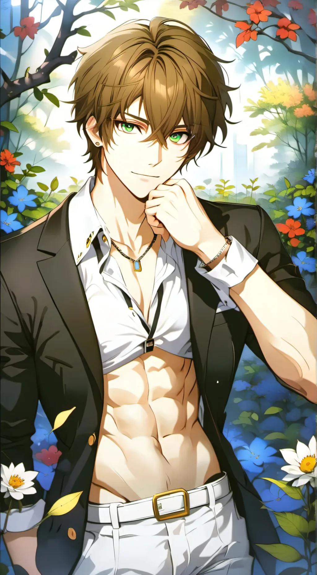 ai character: Max background