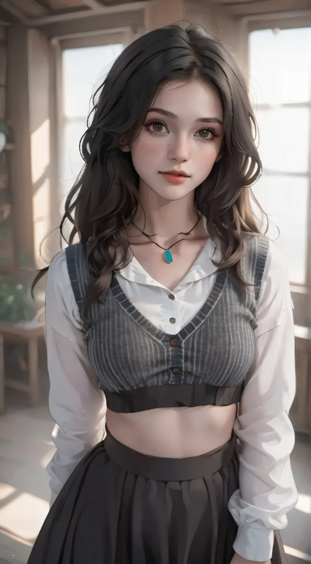 ai character: Stacy background