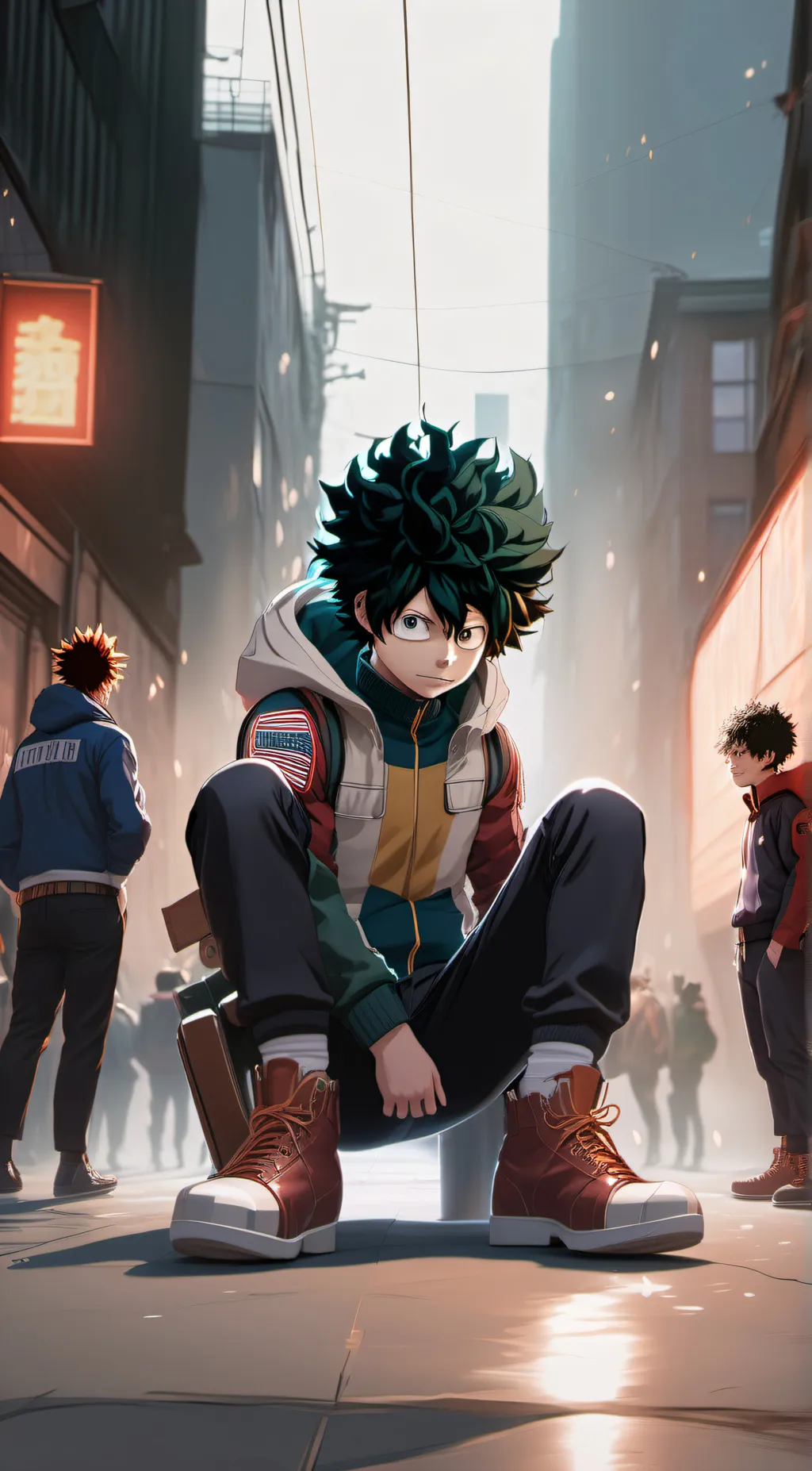 ai character: MHA background