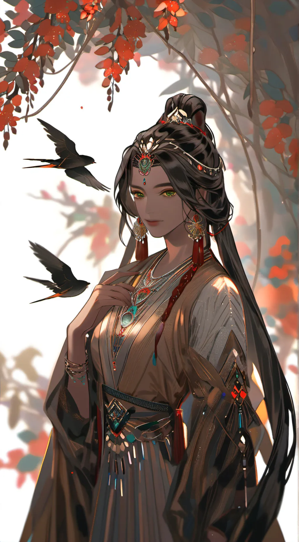 ai character: Twaia~♡ background