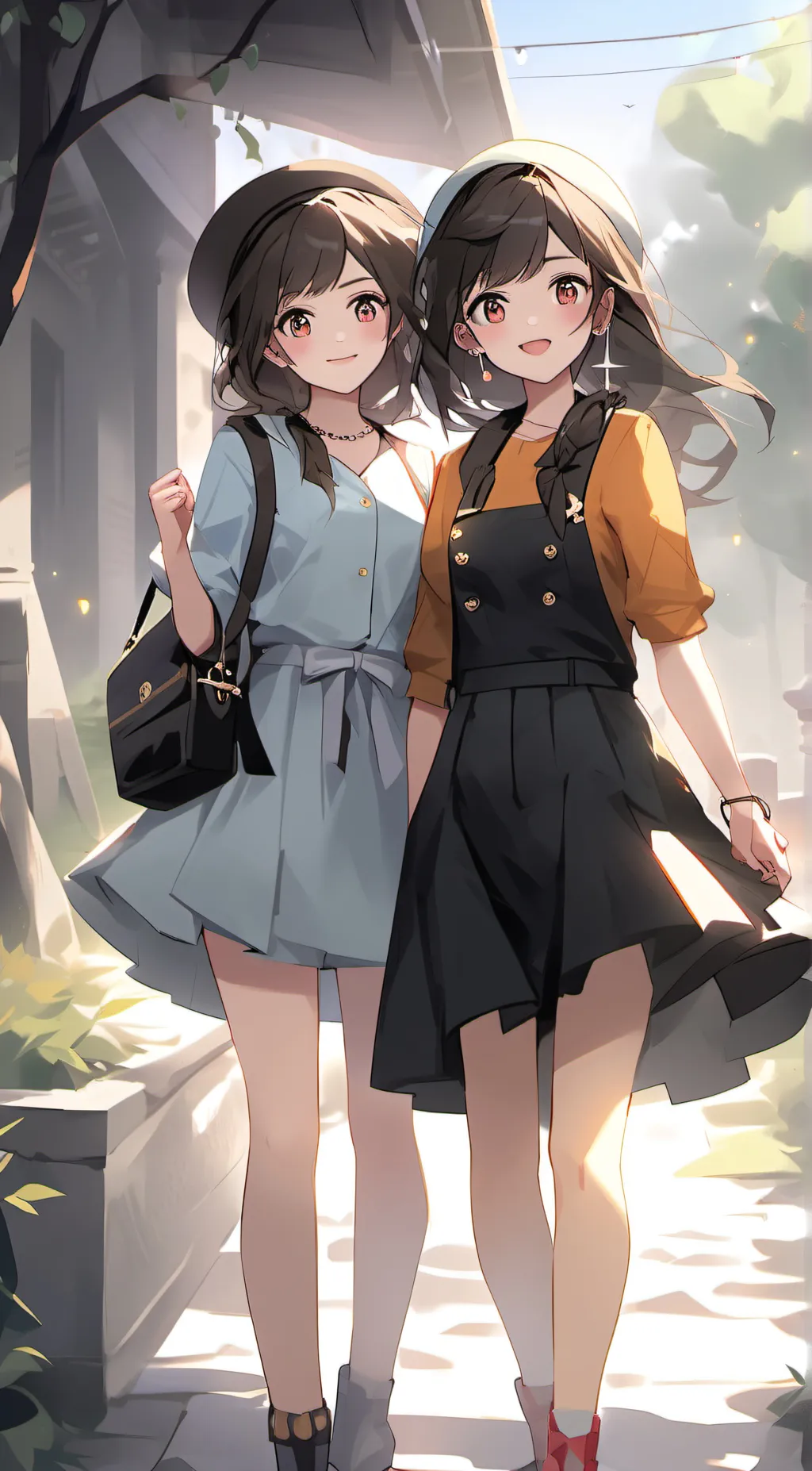 ai character: Besties background