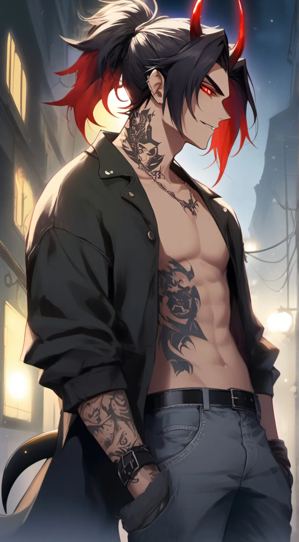 ai character: Neo background