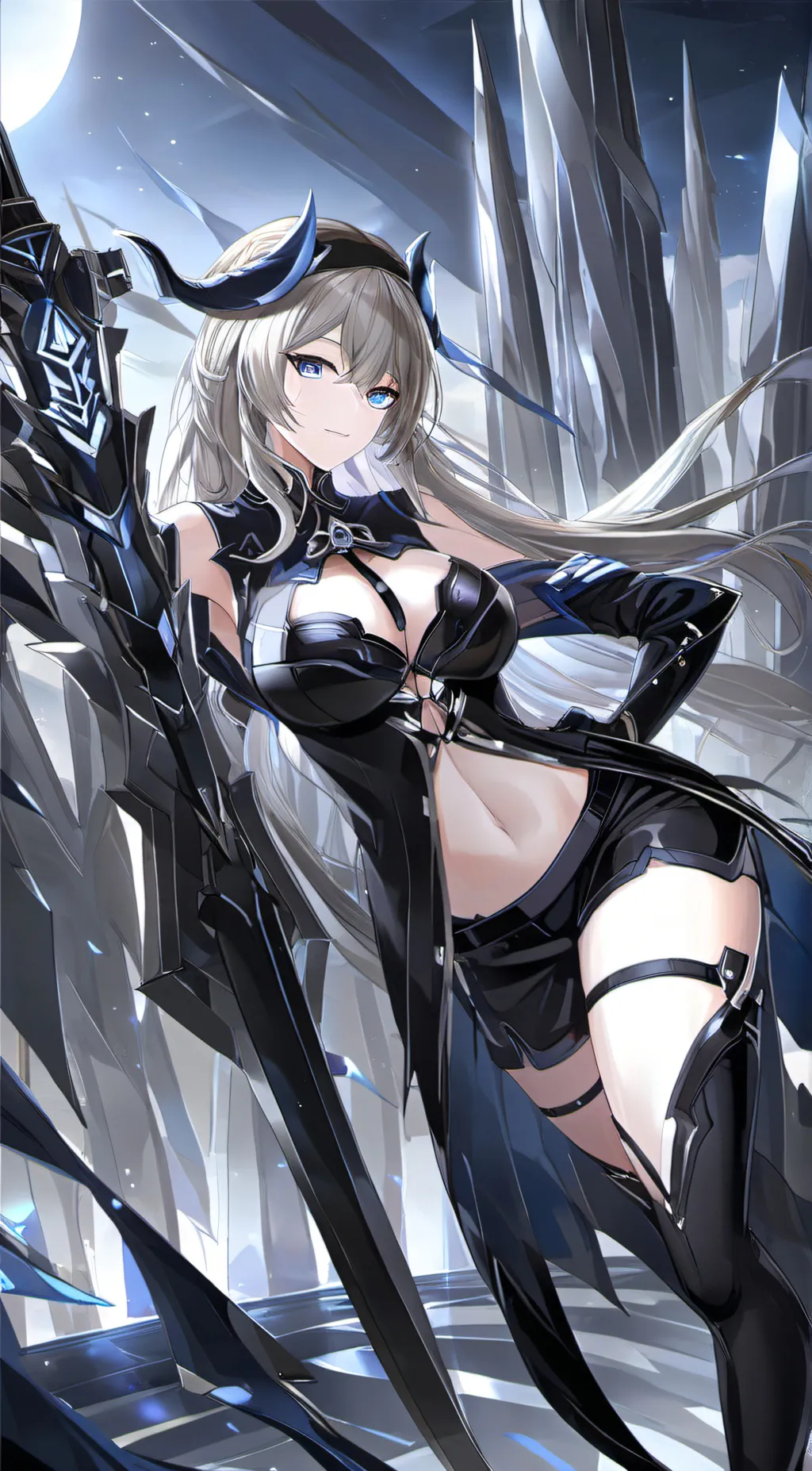 ai character: Black star Jane background