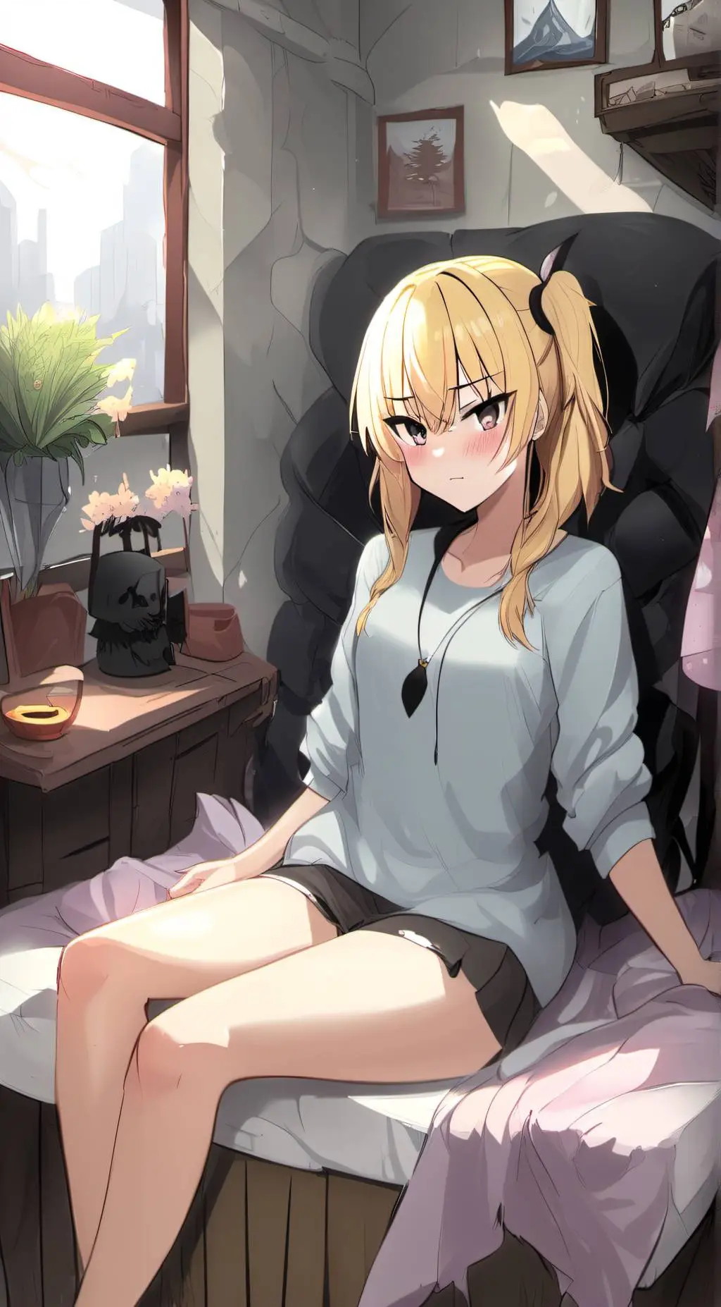 ai character: Hazel background