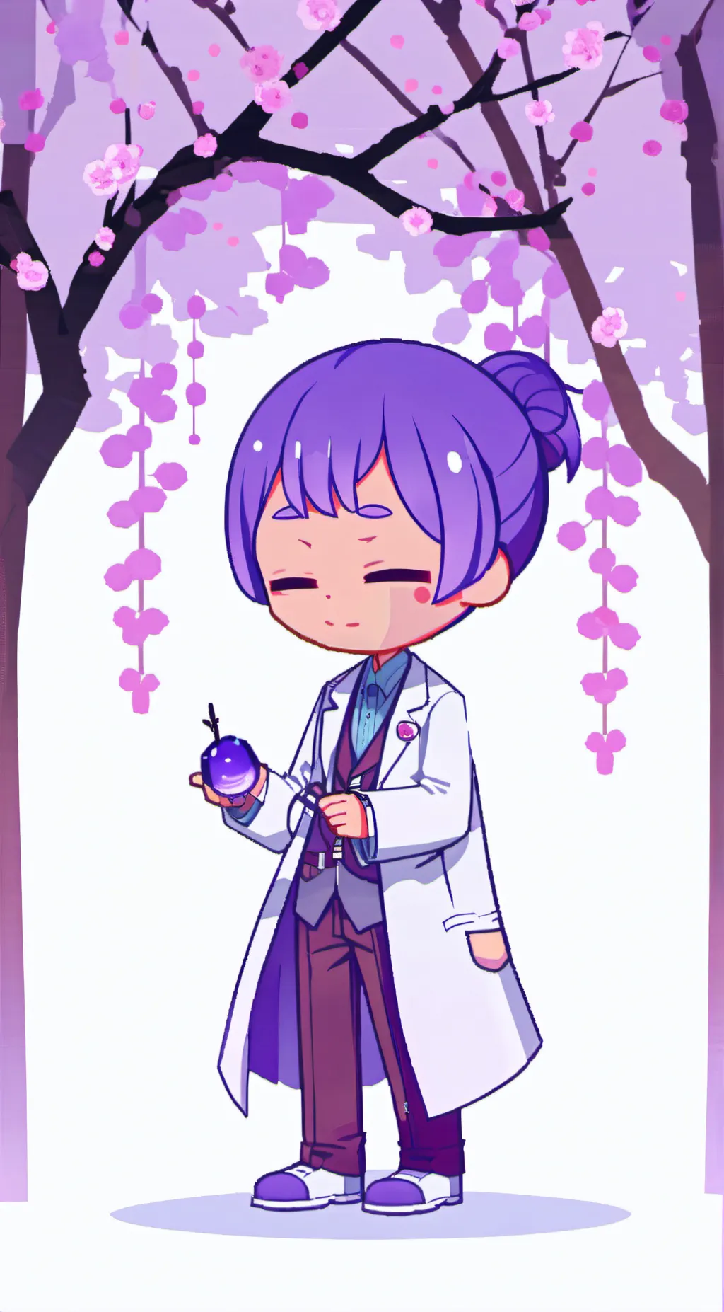 ai character: lollipop bfb background