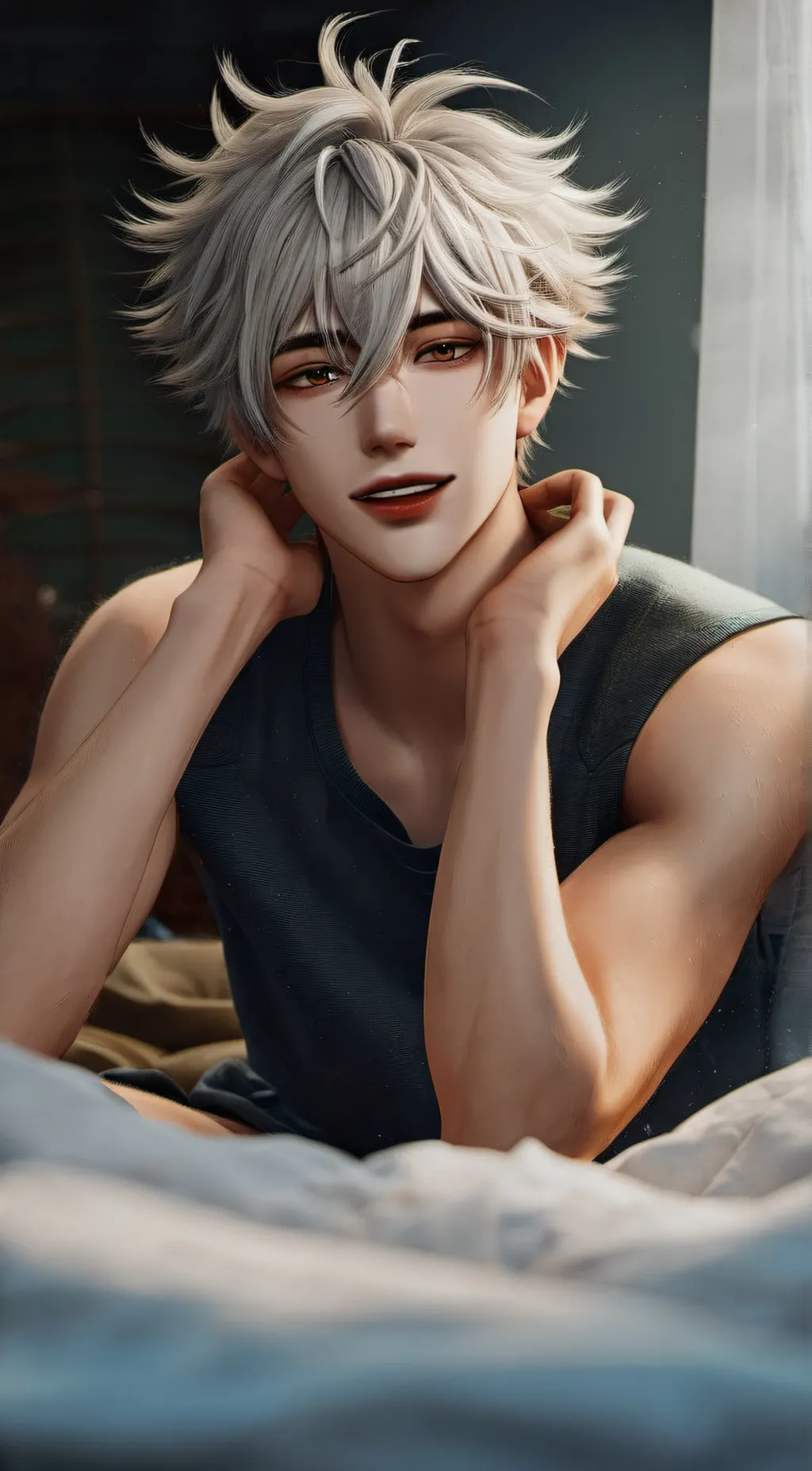 ai character: Hugo background