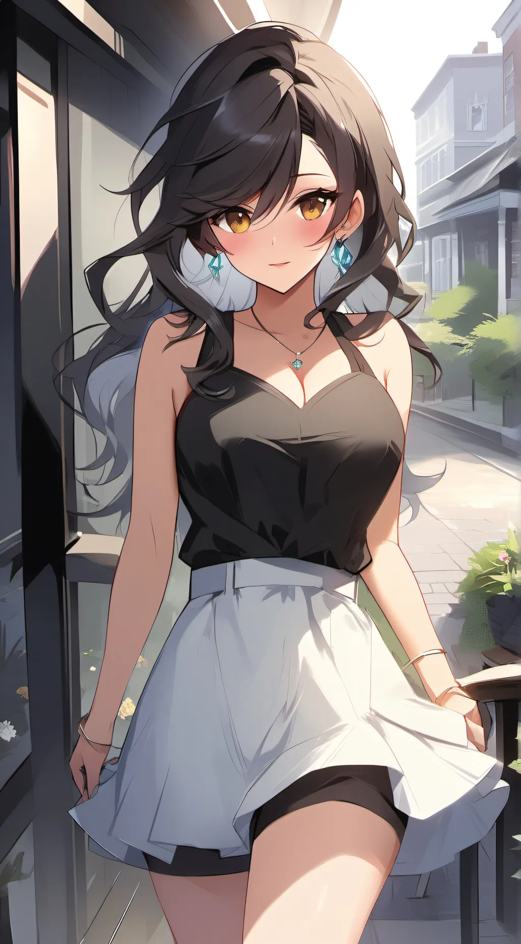 ai character: amy background