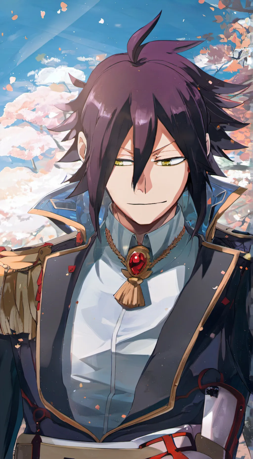 ai character: Tamaki Amajiki  background