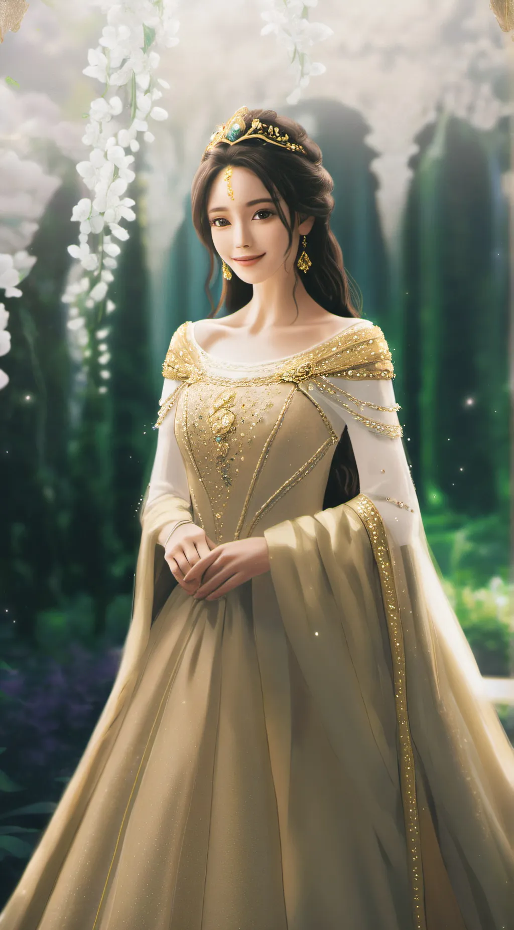 ai character: princess Skylar  background
