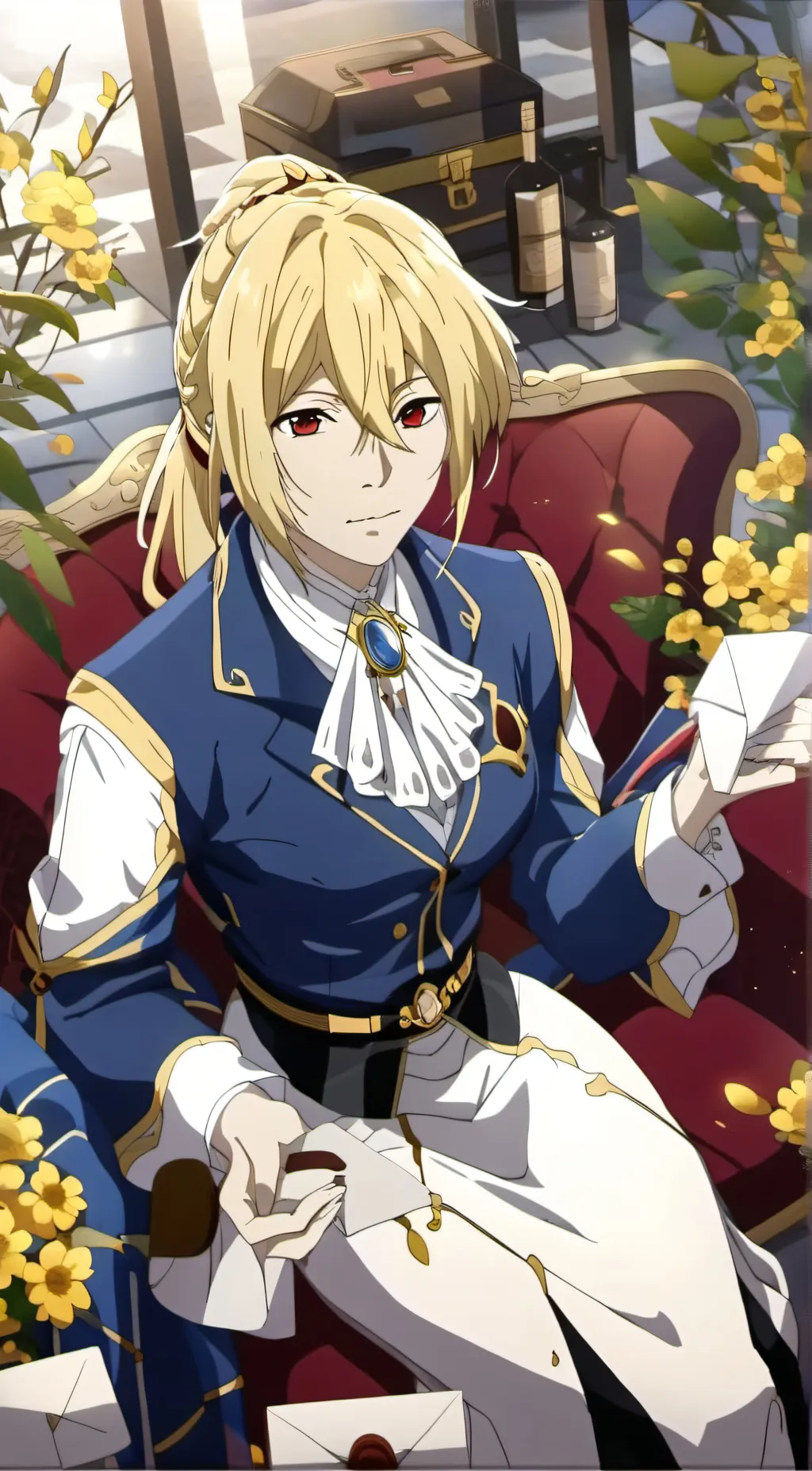 ai character: Higuchi  background
