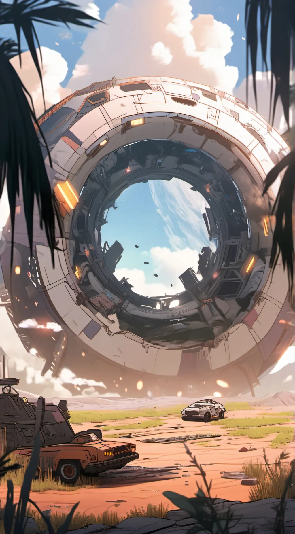 ai character: Space thumper background