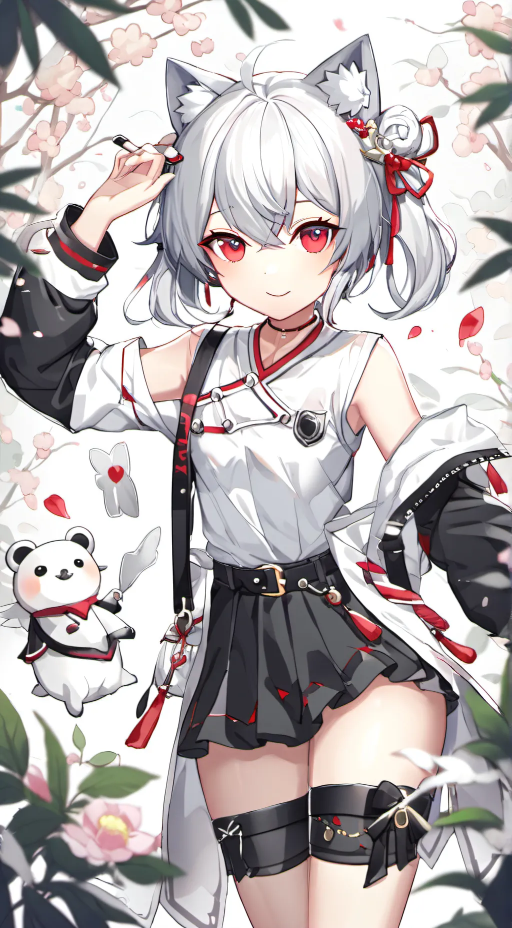 ai character: lily background