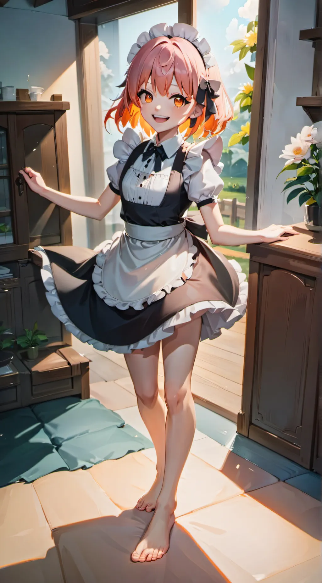 ai character: emily background