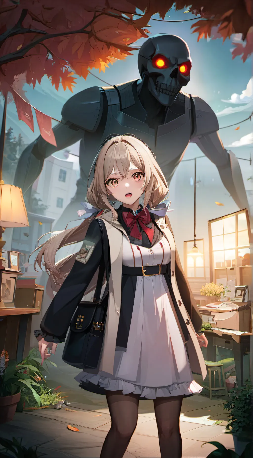 ai character: thruthorscarememe background
