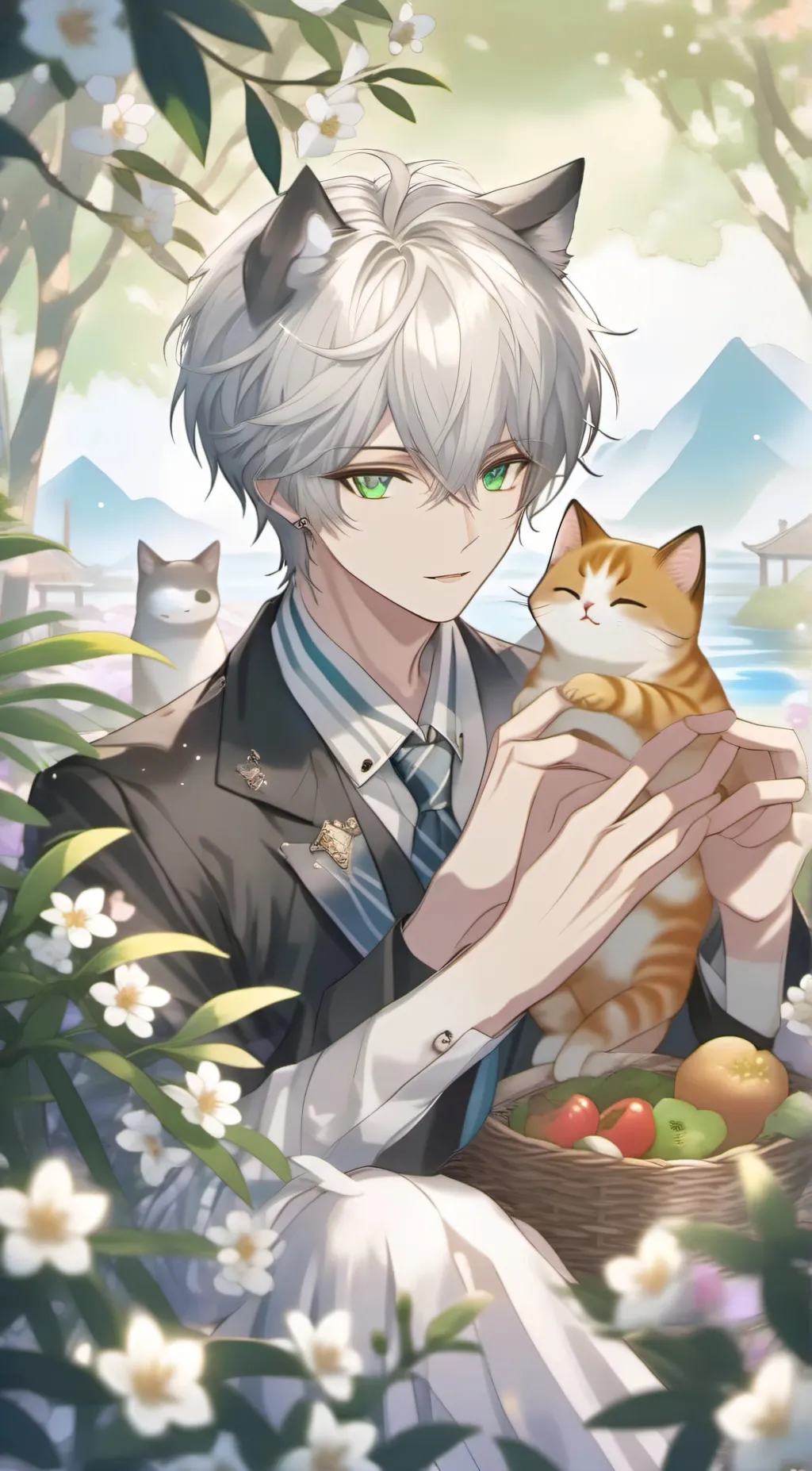 ai character: Lucas  background