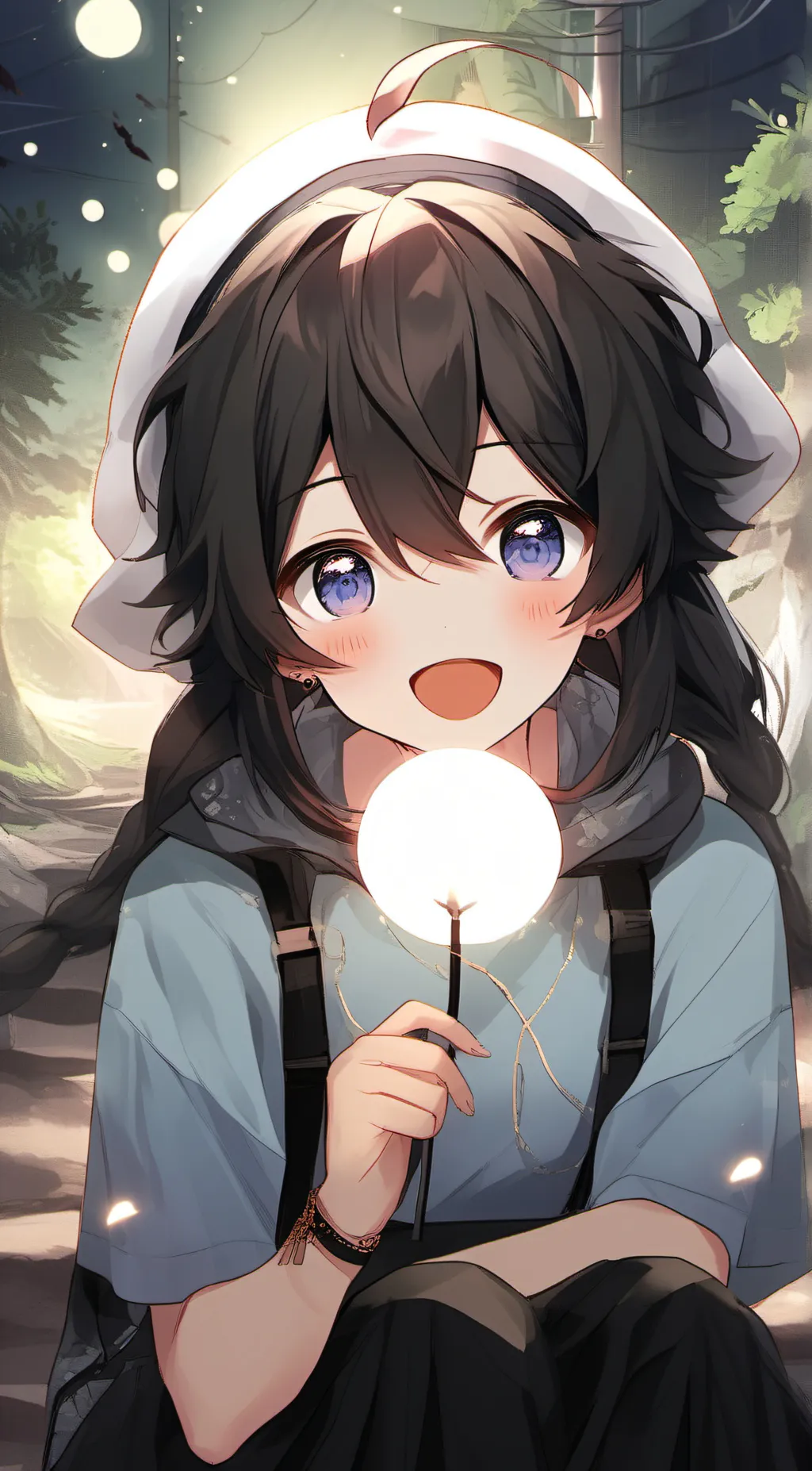 ai character: IDK background