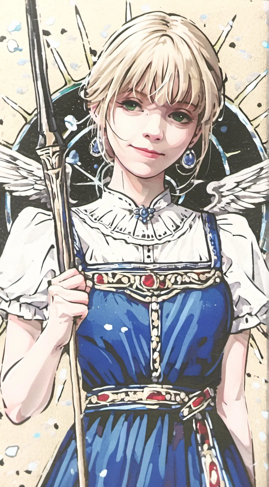 ai character: me/Autumn warren background