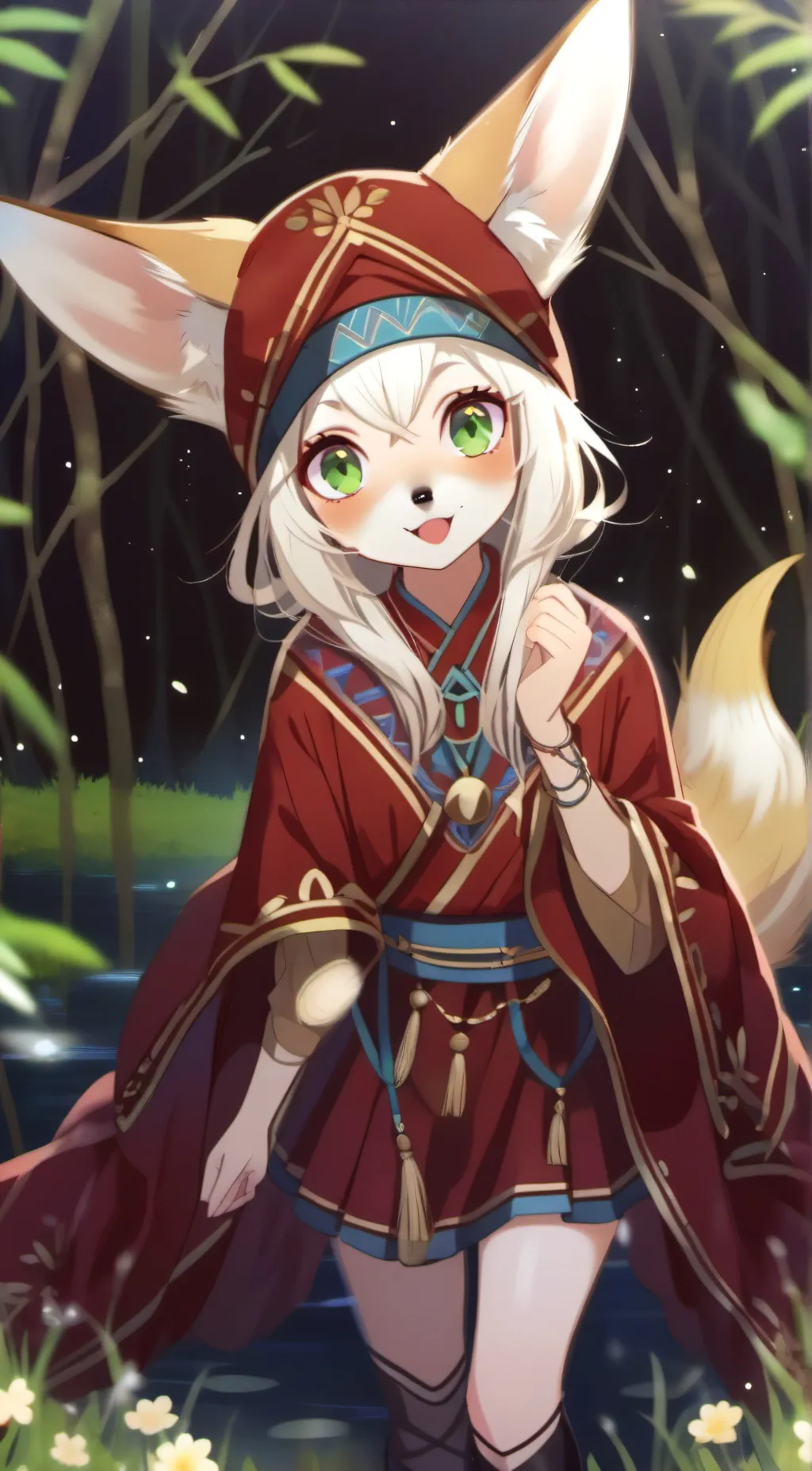 ai character: Ruby background