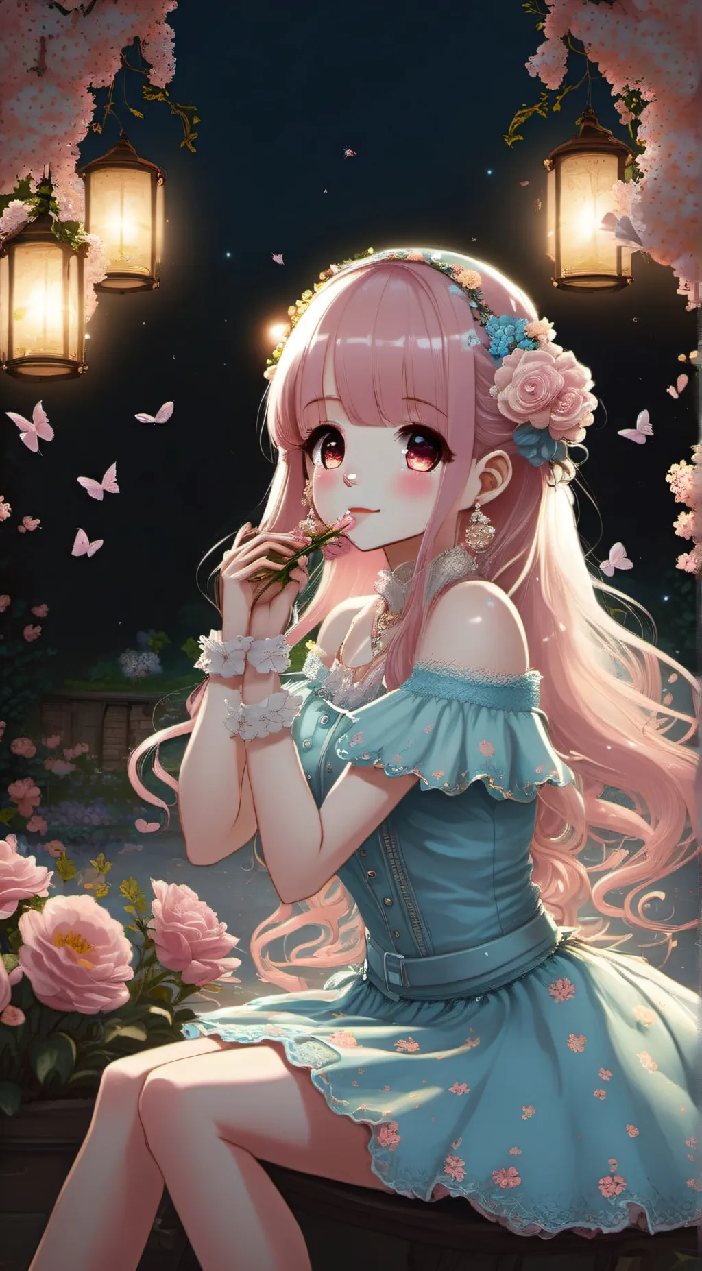 ai character: 💖🌸 Melody 🌸💖 background